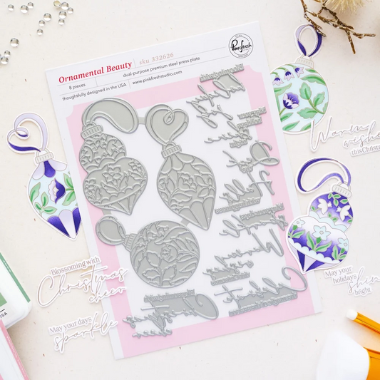 Ornamental Beauty Press Plate 