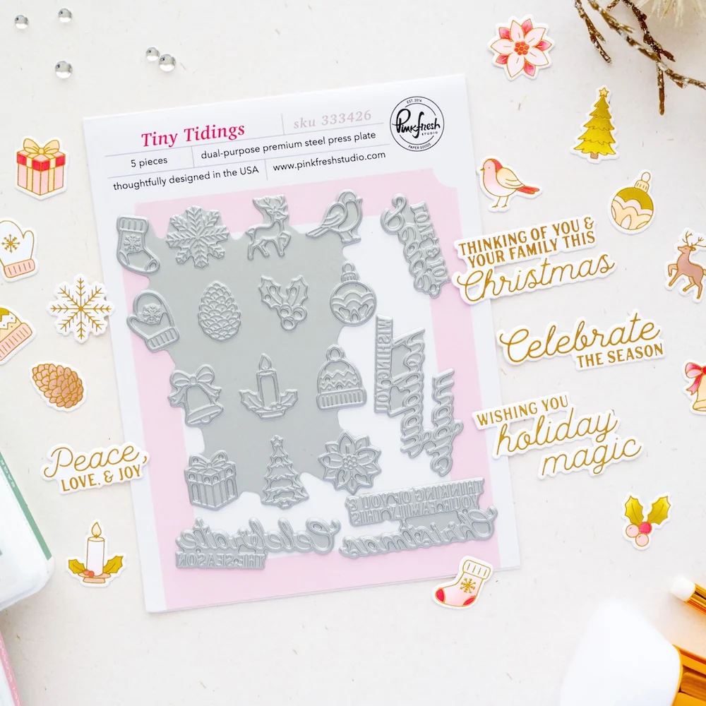 Tiny Tidings Press Plate 
