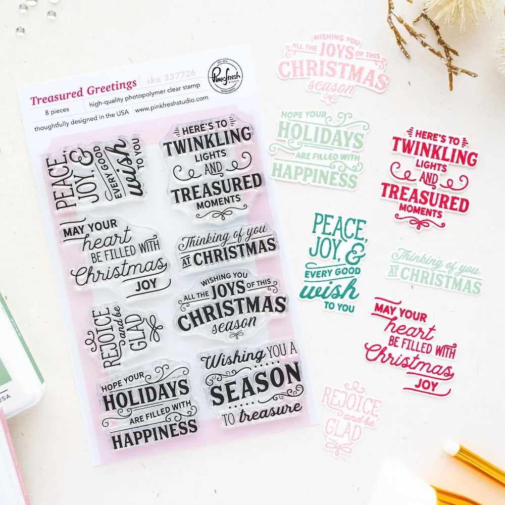Treasured Greetings Stamp Set