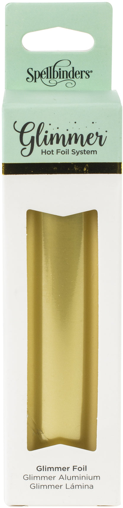 Matte Gold Glimmer Foil