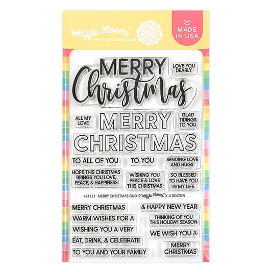 Merry Christmas Duo Stamp Set