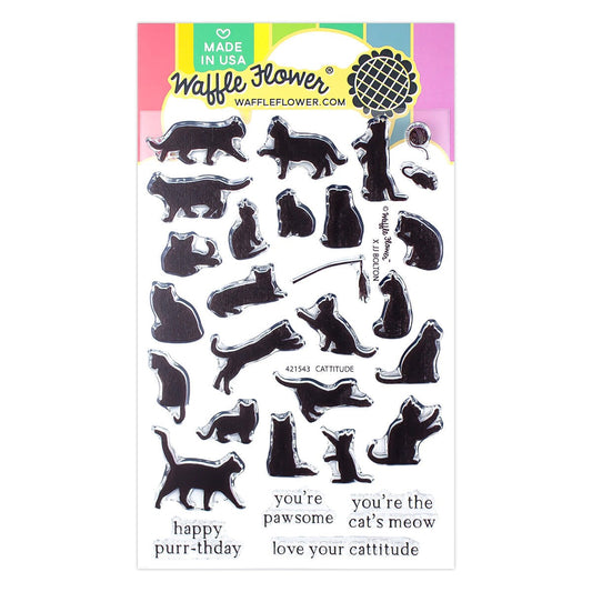 Cattitude Stamp Set