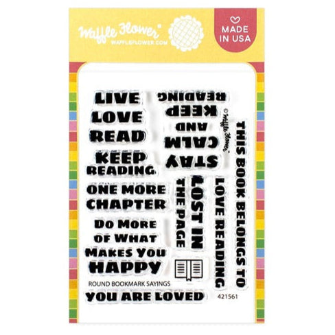 Round Bookmark Sayings Stamp Set 