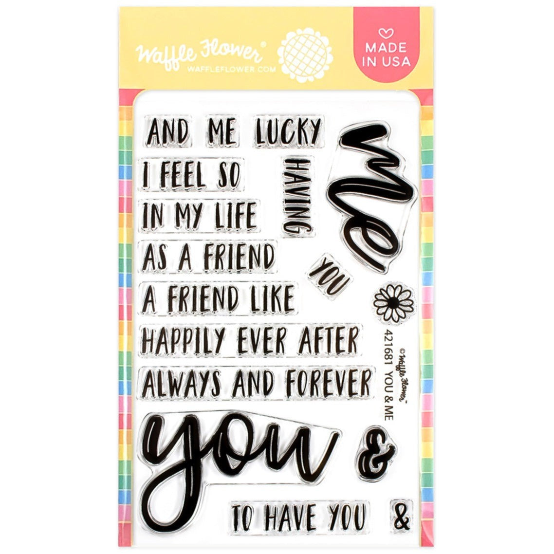 You & Me Stamp Set 