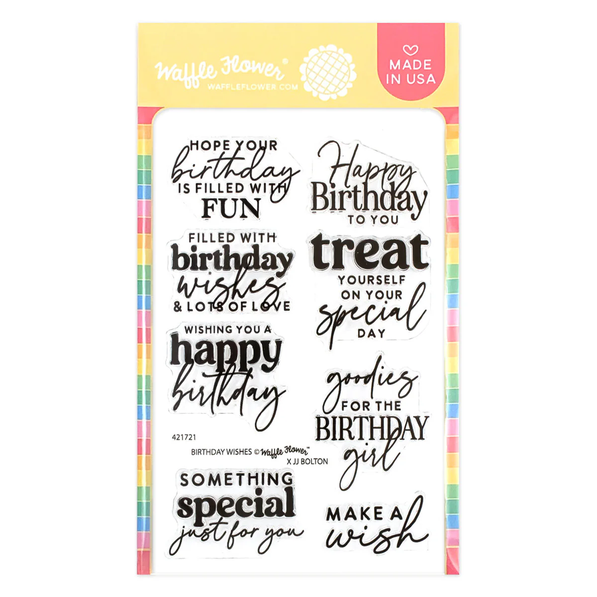 Birthday Wishes Stamp & Die 