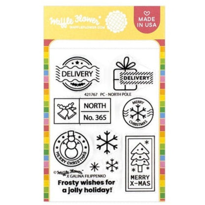 Postage Collage North Pole Stamp Set 