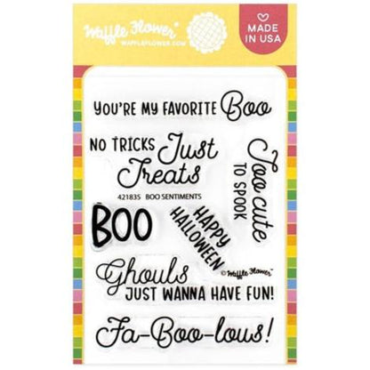 Boo Sentiments Stamp Set 