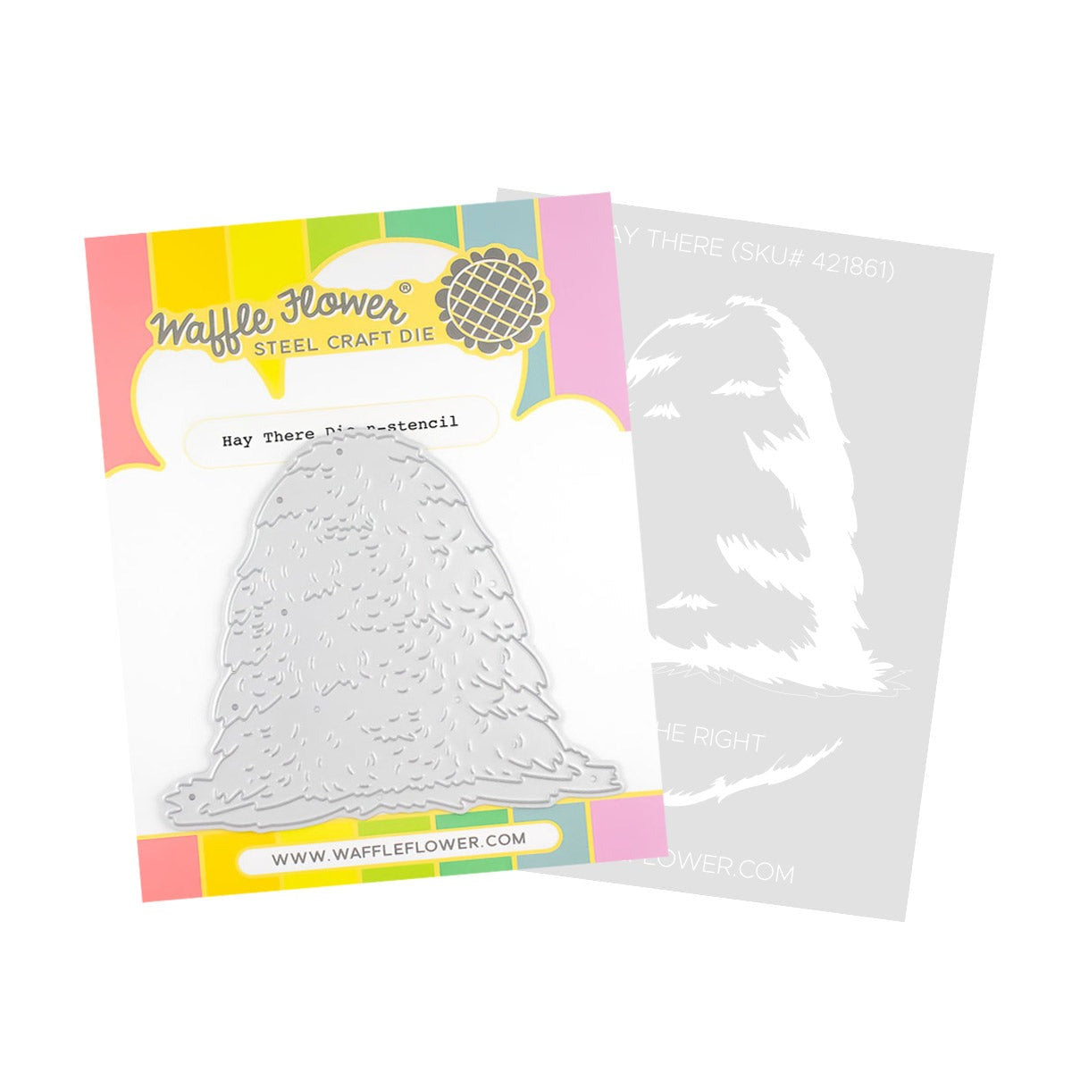 Hay There Die-n-Stencil – Butterfly Reflections, Ink.