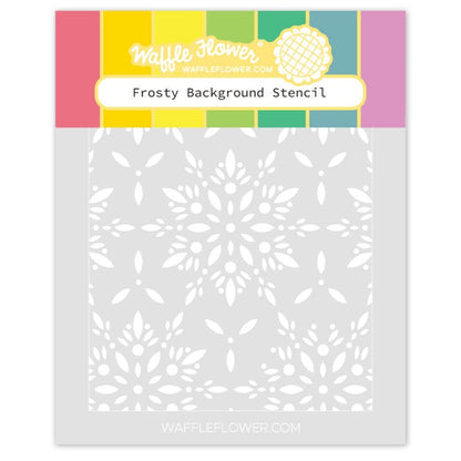 Frosty Background Stencil 