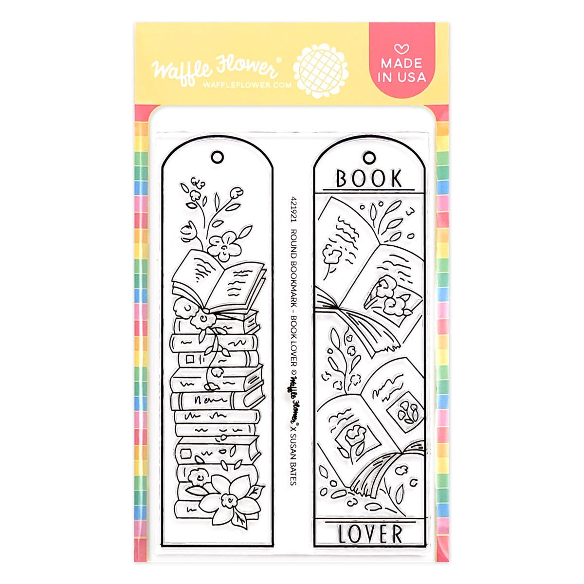 Round Bookmark - Book Lover Stamp Set 