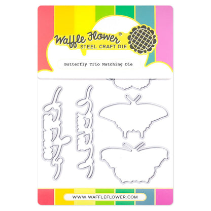 Butterfly Trio Matching Die 