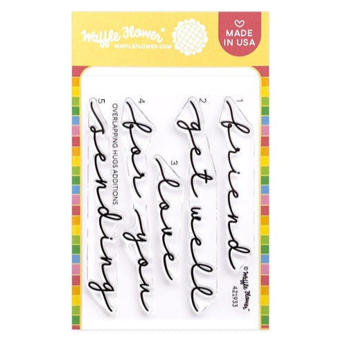 Overlapping Hugs Additions Stamp Set 