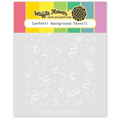 Confetti Background Stencils