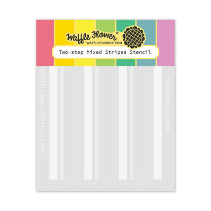 Two-step Mixed Stripes Stencils