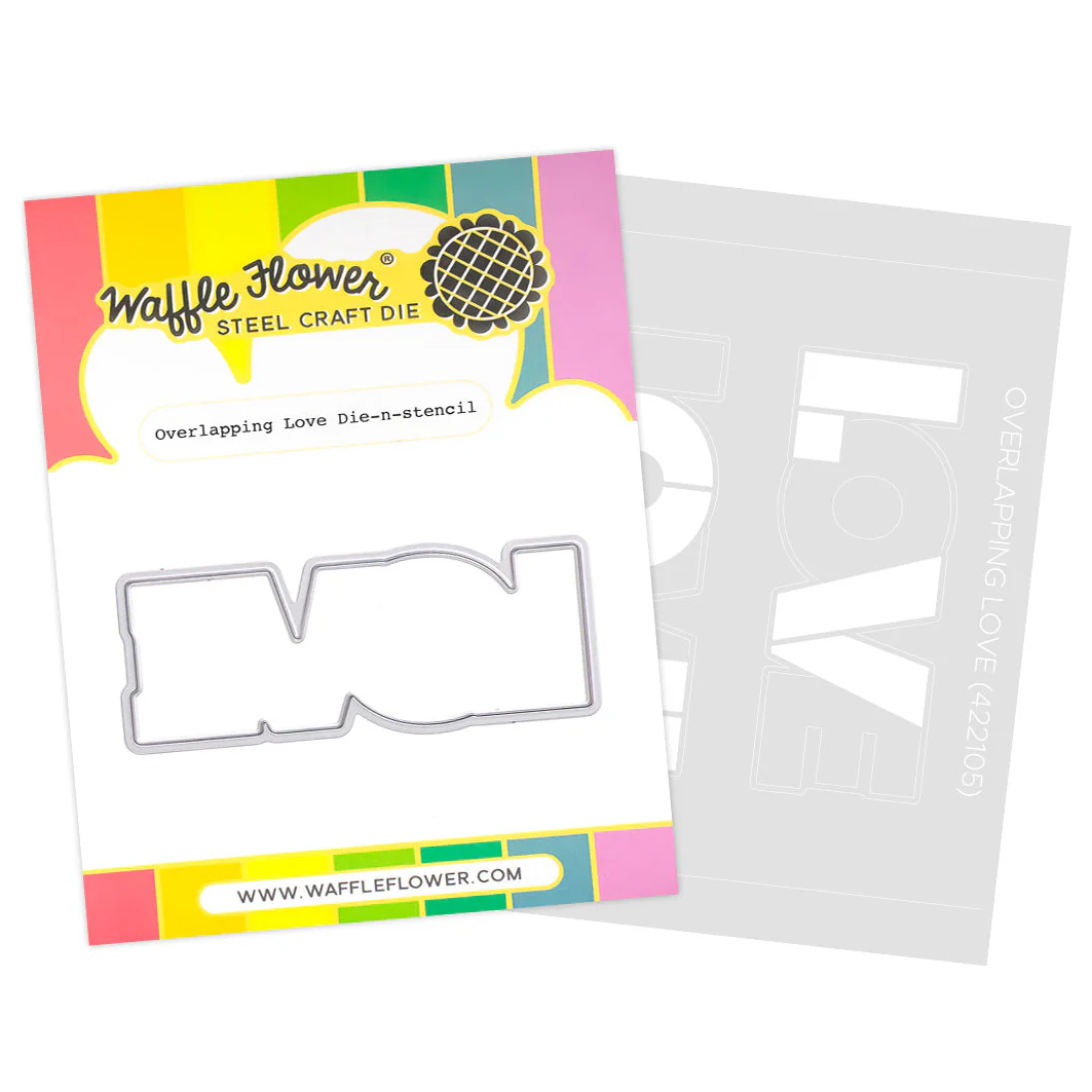 Overlapping Love Die-n-Stencil 