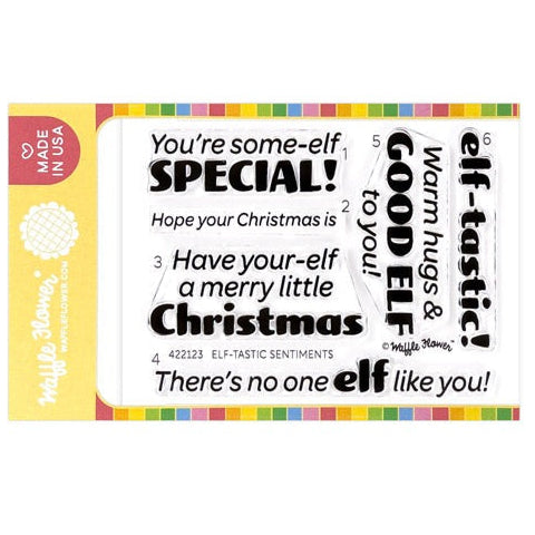 Elf-tastic Sentiments Stamp Set 