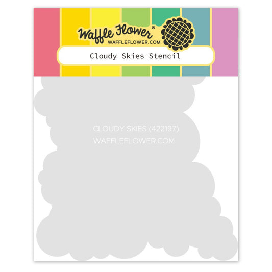 Cloudy Skies Stencil 