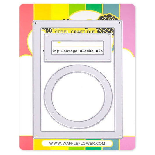 Nesting Postage Collage Blocks Die 