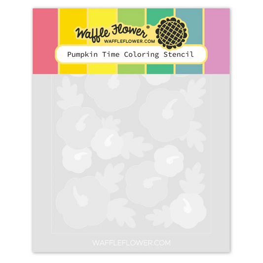 Pumpkin Time Coloring Stencils