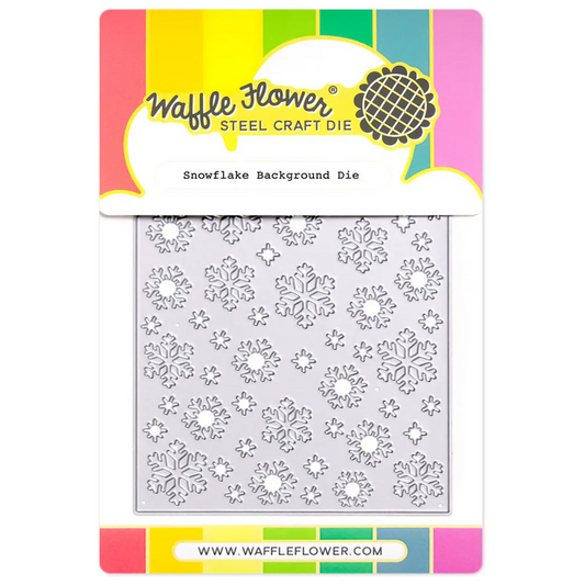 Snowflake Background Die 