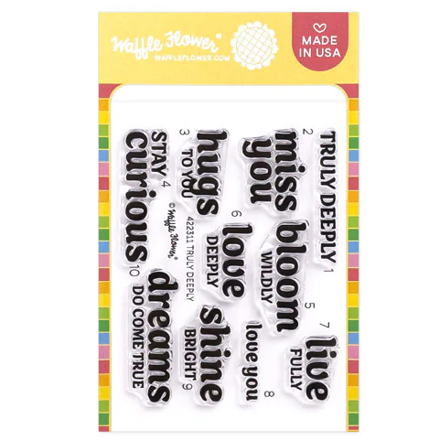 Truly Deeply Sentiments Stamp Set 