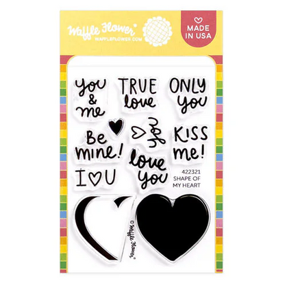 Shape of My Heart Stamp Set 