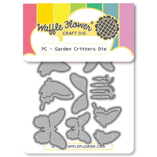 Postage Collage Garden Critters Die 