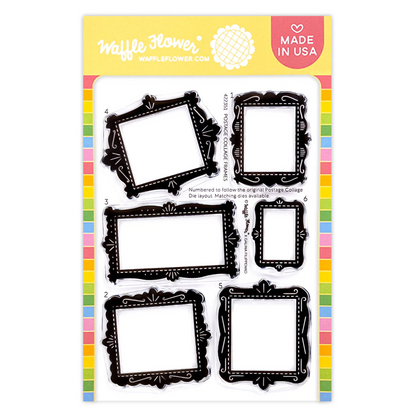 Postage Collage Frames Stamp Set 