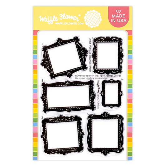 Postage Collage Frames Stamp Set 