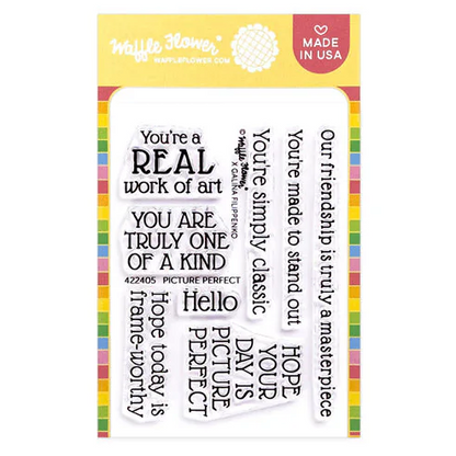 Picture Perfect Sentiments Stamp Set 