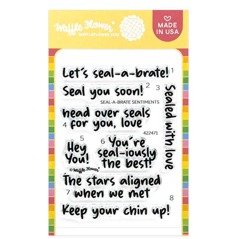 Seal-a-brate Sentiments Stamp Set 