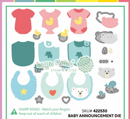 Baby Announcement Dies 