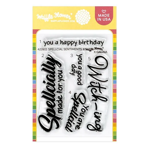 Spellcial Sentiments Stamp Set 