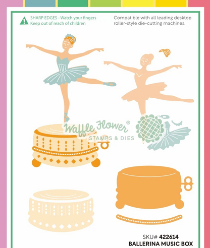 Ballerina Music Box Die 
