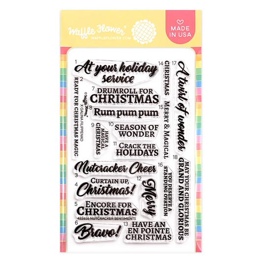 Nutcracker Sentiments Stamp Set 