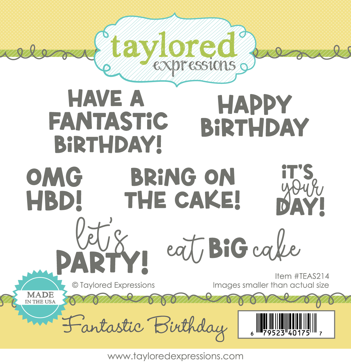 Fantastic Birthday Stamp Set
