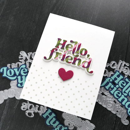 Love Hugs Hello Dies 
