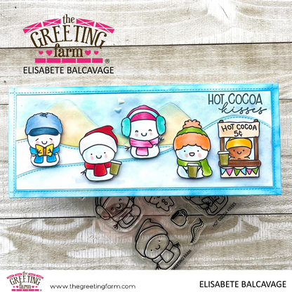 Hot Cocoa Kisses Stamp Set