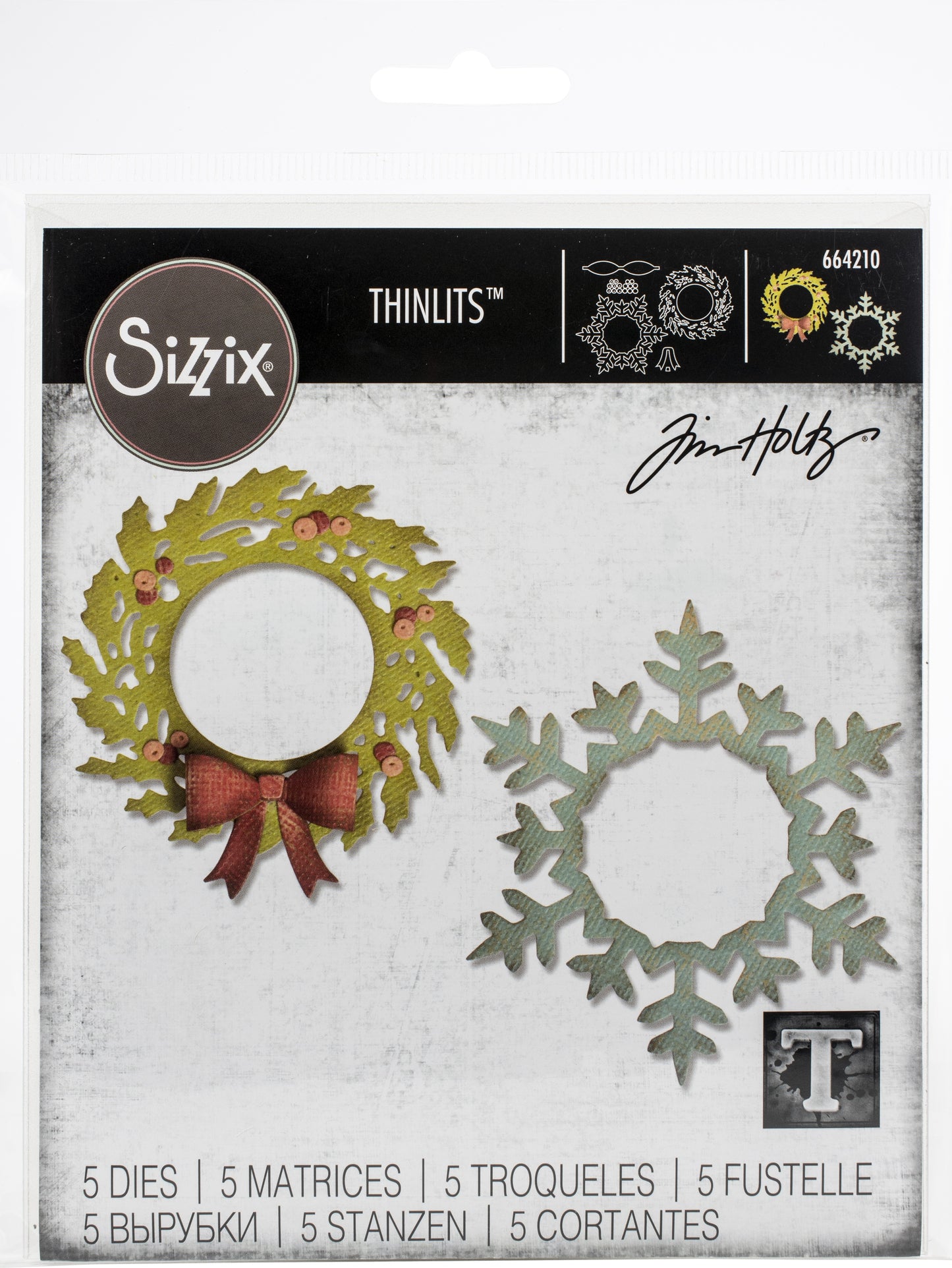 Wreath & Snowflake Thinlits