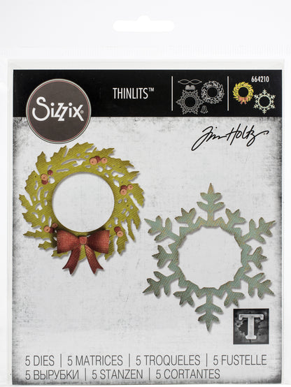 Wreath & Snowflake Thinlits