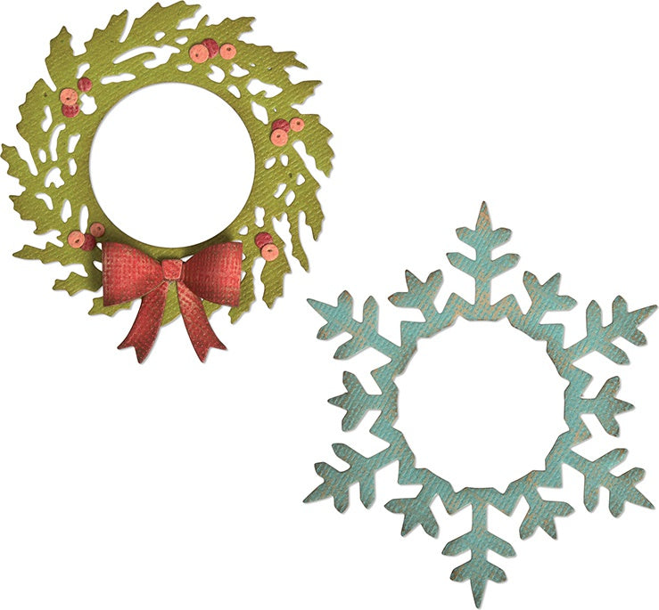 Wreath & Snowflake Thinlits