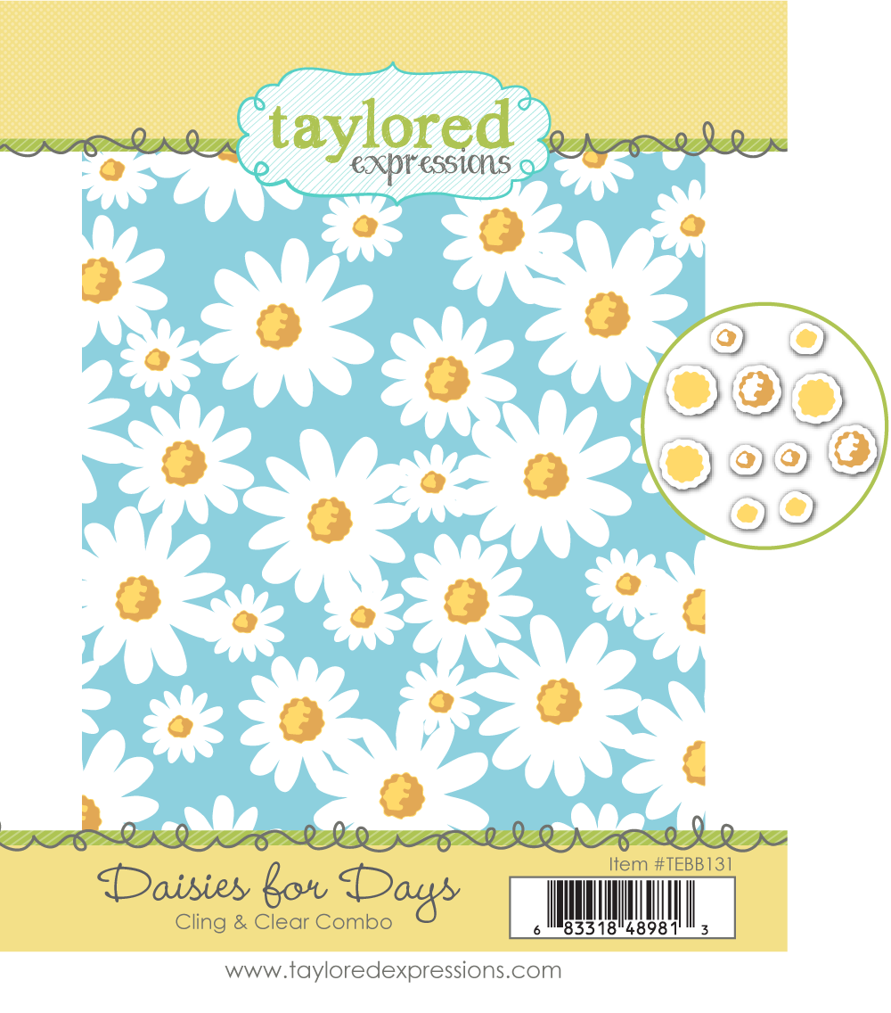 Daisies for Days Cling & Clear Stamp Combo