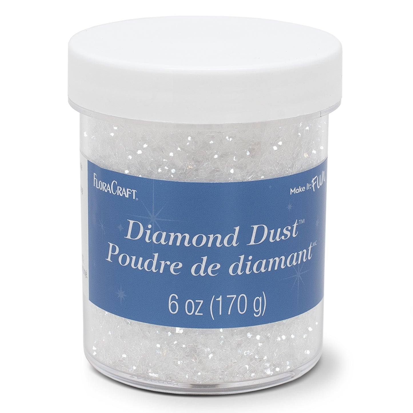 Clear Glass Diamond Dust Glitter