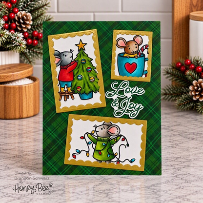 Merry Christmouse Honey Cuts