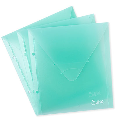 Die Storage Plastic Envelopes- Mint Julep