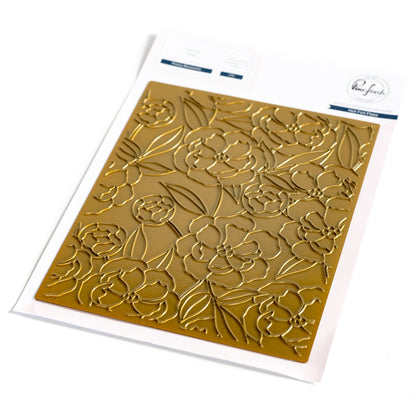 Pretty Blossoms Hot Foil Plate