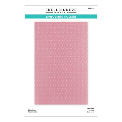 Tiny Dots Embossing Folder