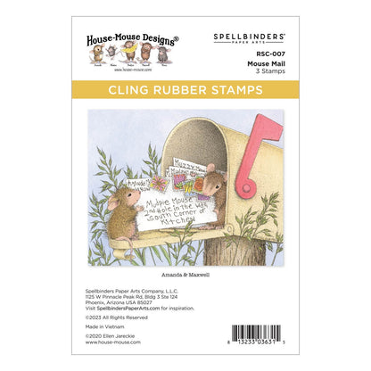 House Mail House Mouse Stamp