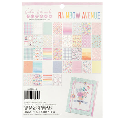 Rainbow Avenue 6x8 Paper Pad