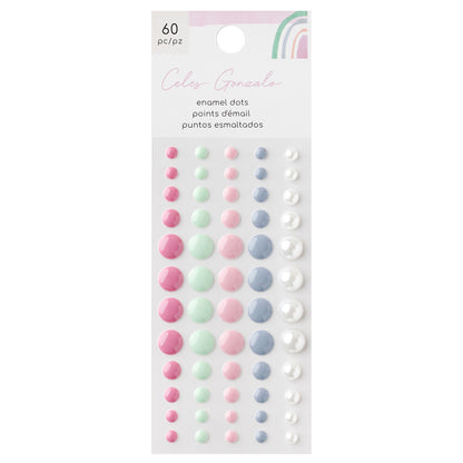 Rainbow Avenue Enamel Dots